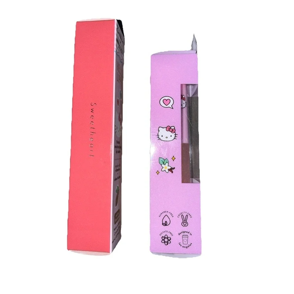 The Crème Shop x Hello Kitty Lip Oil + Tinted Lip Balm Duo New Sealed Kawaii